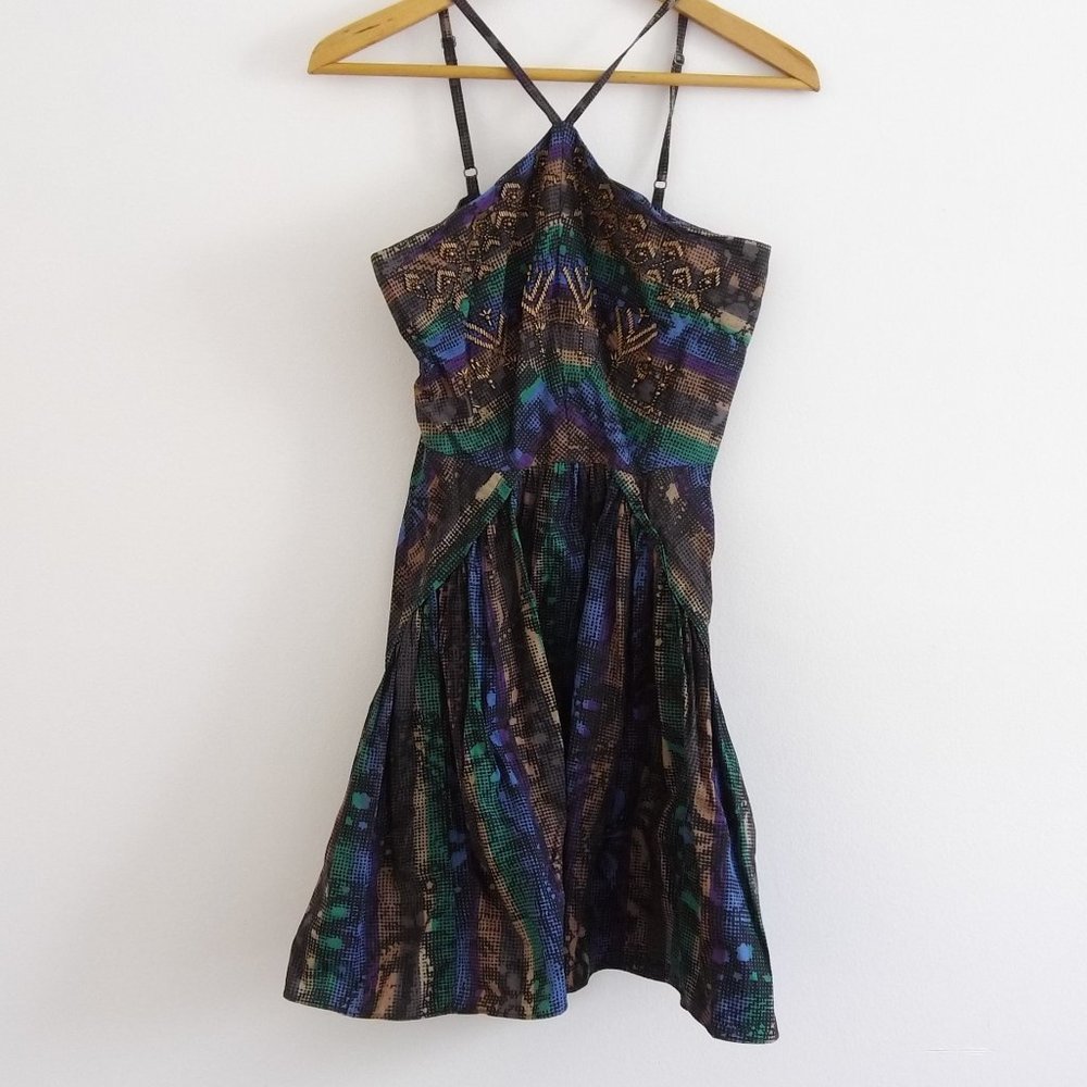 Urban Outfitters Ecote Beaded Strappy Dress